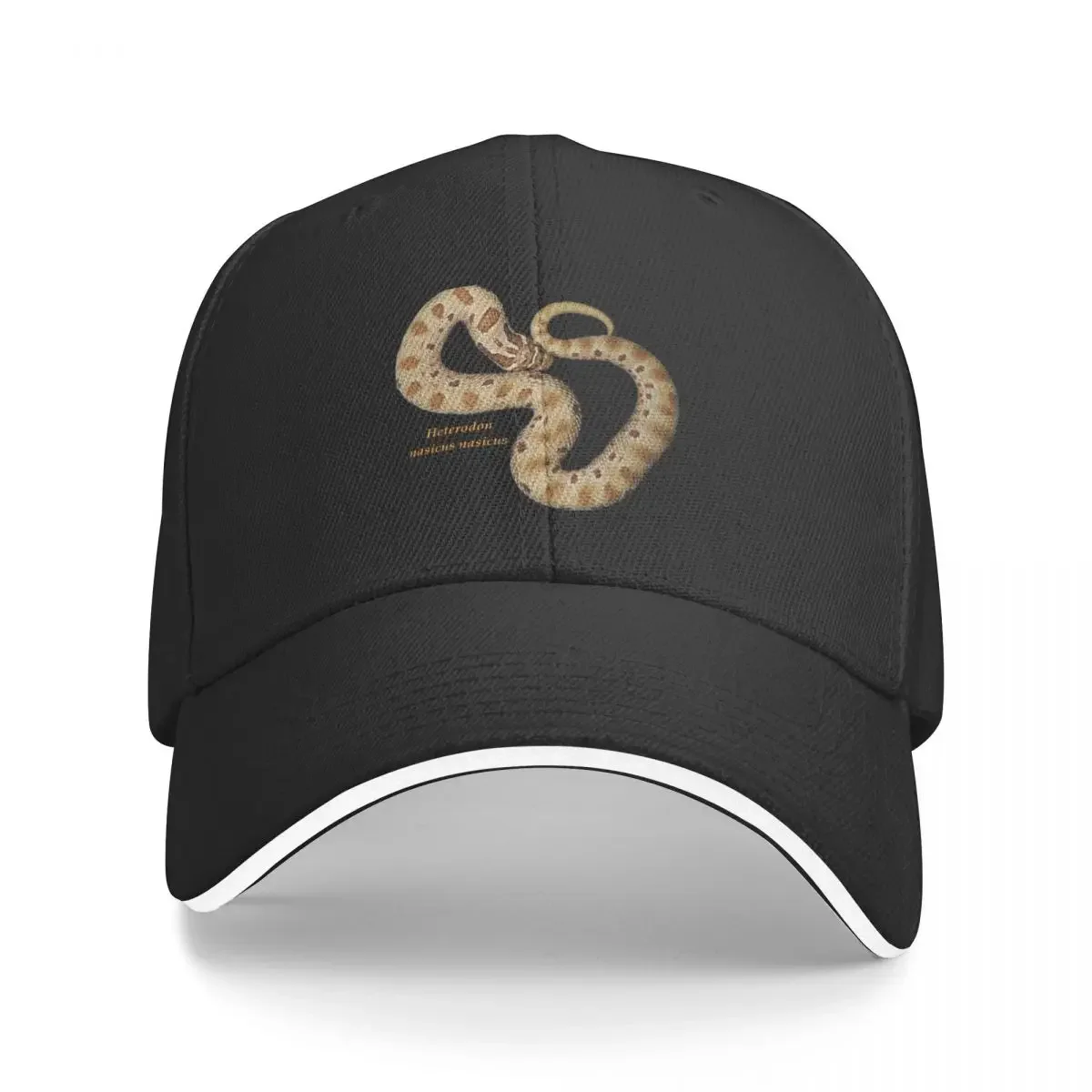 Western hognose snake Heterodon nasicus nasicus Baseball Cap Golf Hat Sunhat Fluffy Hat Military Cap Man Men Hats Women's