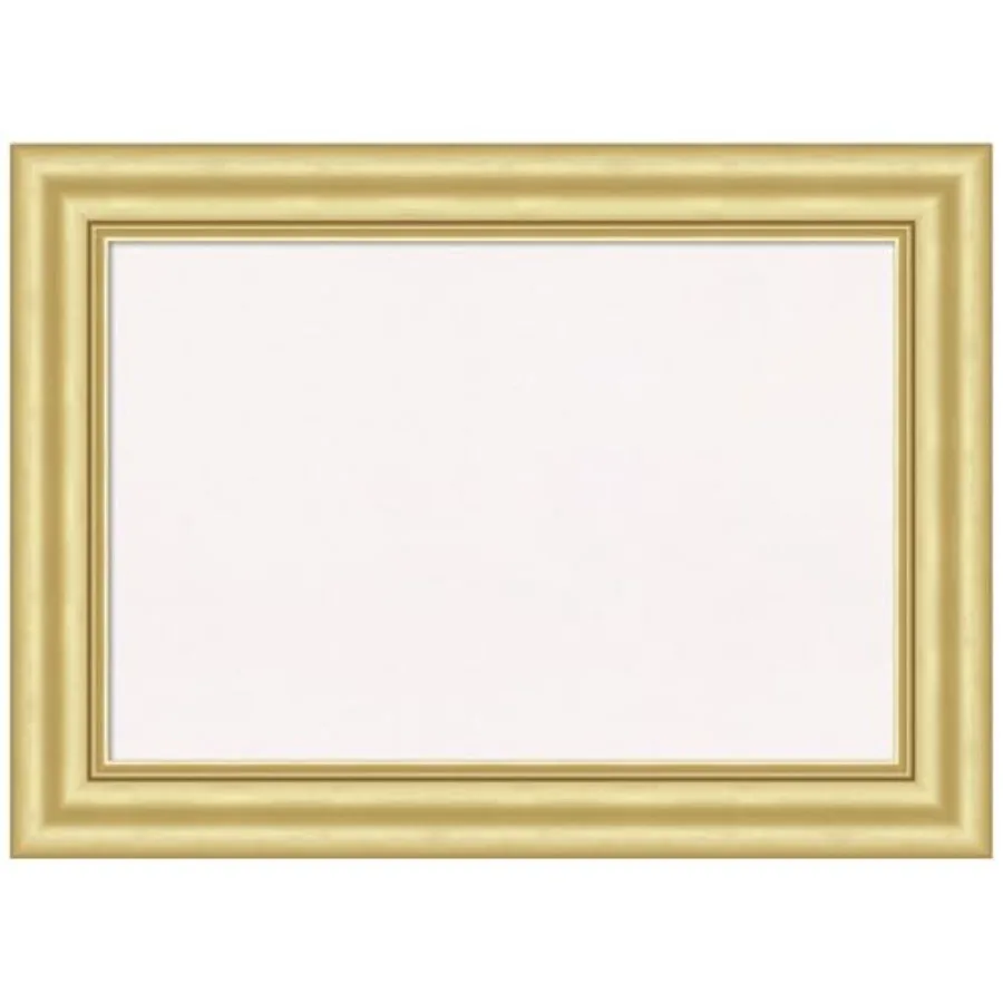 

Белая пробковая доска для стен 21x29, доска для заметок с золотой рамкой, средняя пробковая доска для офиса и дома, традиционный декор для организации пространства