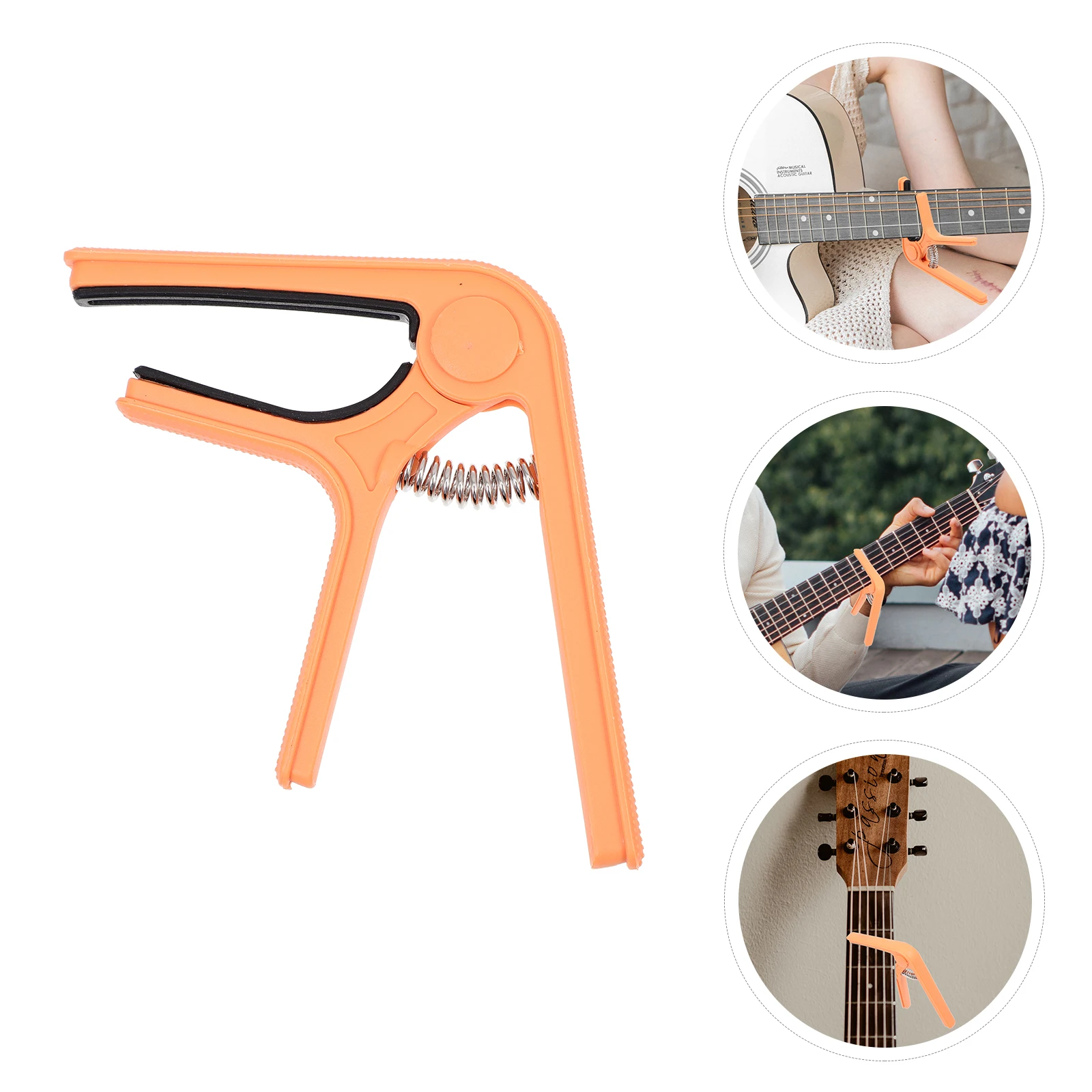 

Capo Portable Acoustic Guitar Fret Clamp Accessory for Base Ton Clamps Electric