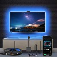 EISSLOLY Led Strip Lights RGB LED Light Kit Smart APP Control for 55-85 inches TV Backlight Screen SYNC Home Decor LED Lighting