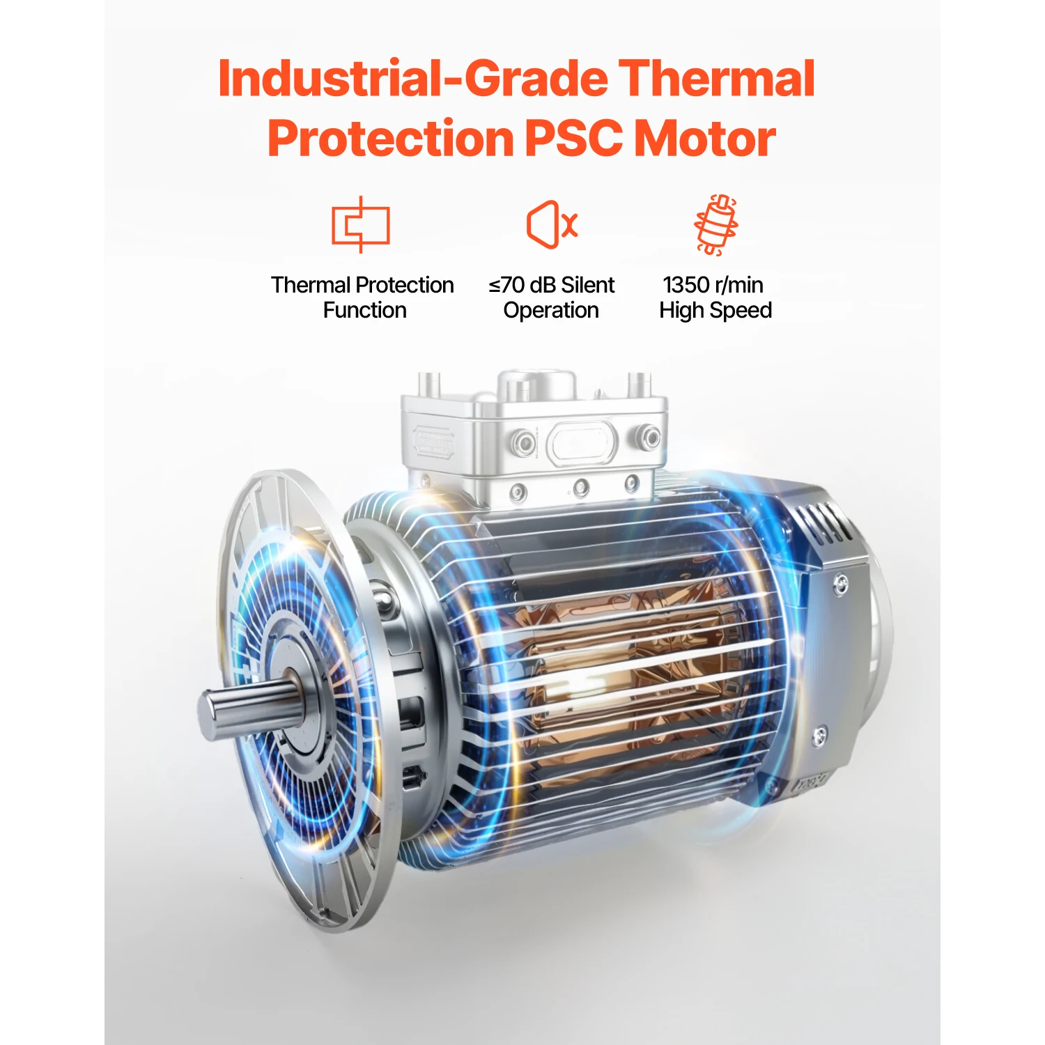 VEVOR مروحة بقاعدة صناعية 85 درجة تتأرجح ارتفاع مروحة مراوح قائمة قابلة للتعديل مع 3 سرعات قابلة للتعديل لغرفة النوم والمنزل
