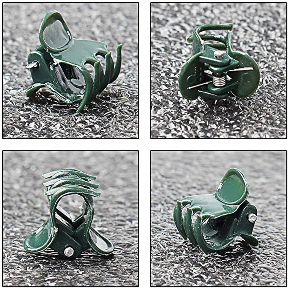 

20pcs Phalaenopsis Orchid Gardening Clip Vine Fixing Clip Plastic Grafting Clip Reusable Garden Plant Support Rill Garden Tool
