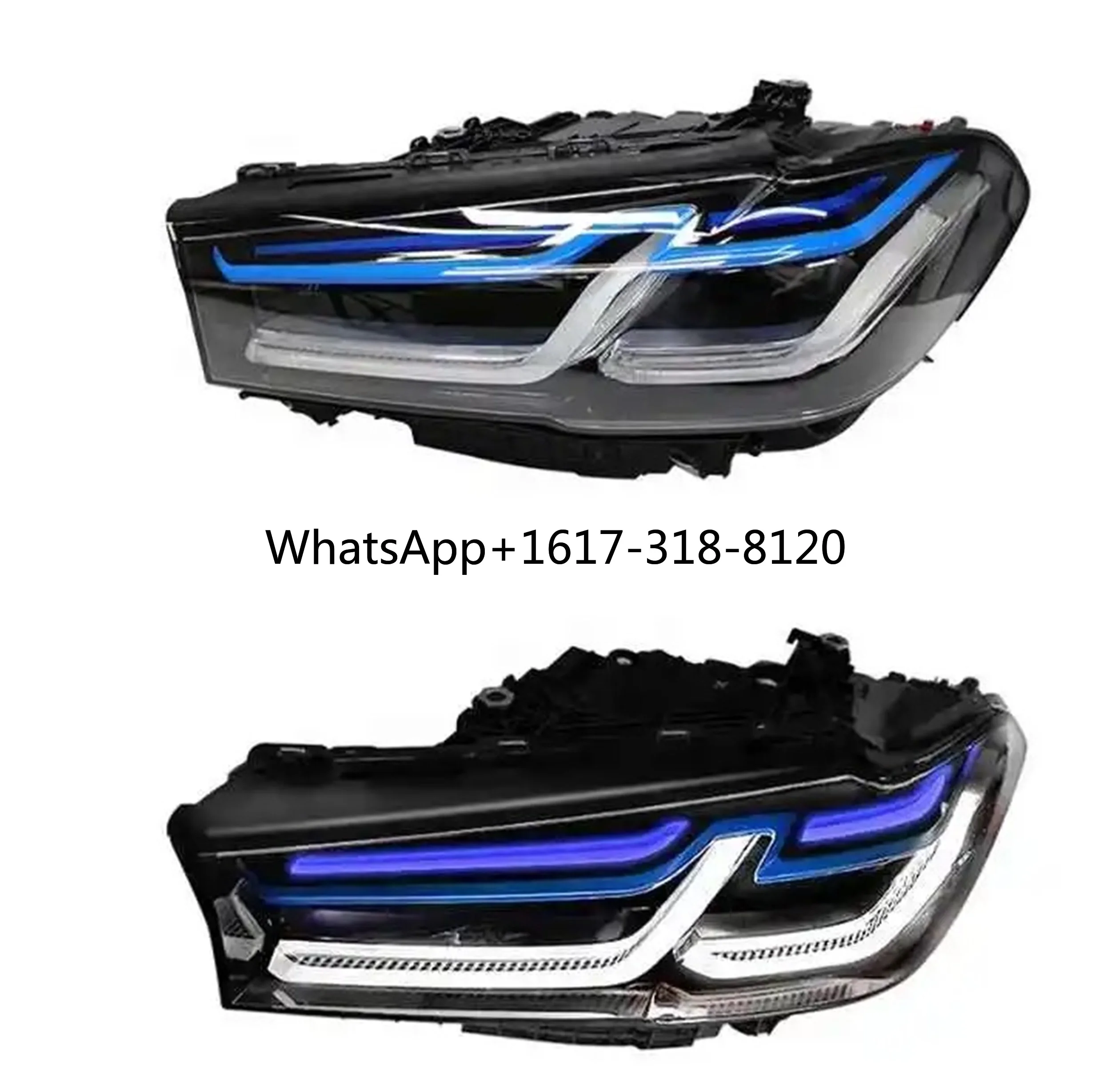 

Для B M-W 5-й серии G30 LCI светодиодные фары с улучшенной вилкой