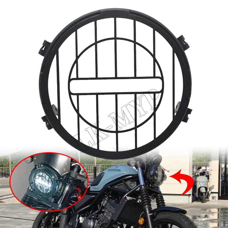 

Fit For Honda CL 300 250 500 2022-2024 Motorcycle Accessories CL250 CL300 CL500 Headlight Protection Headlight Guard Lamp Cover