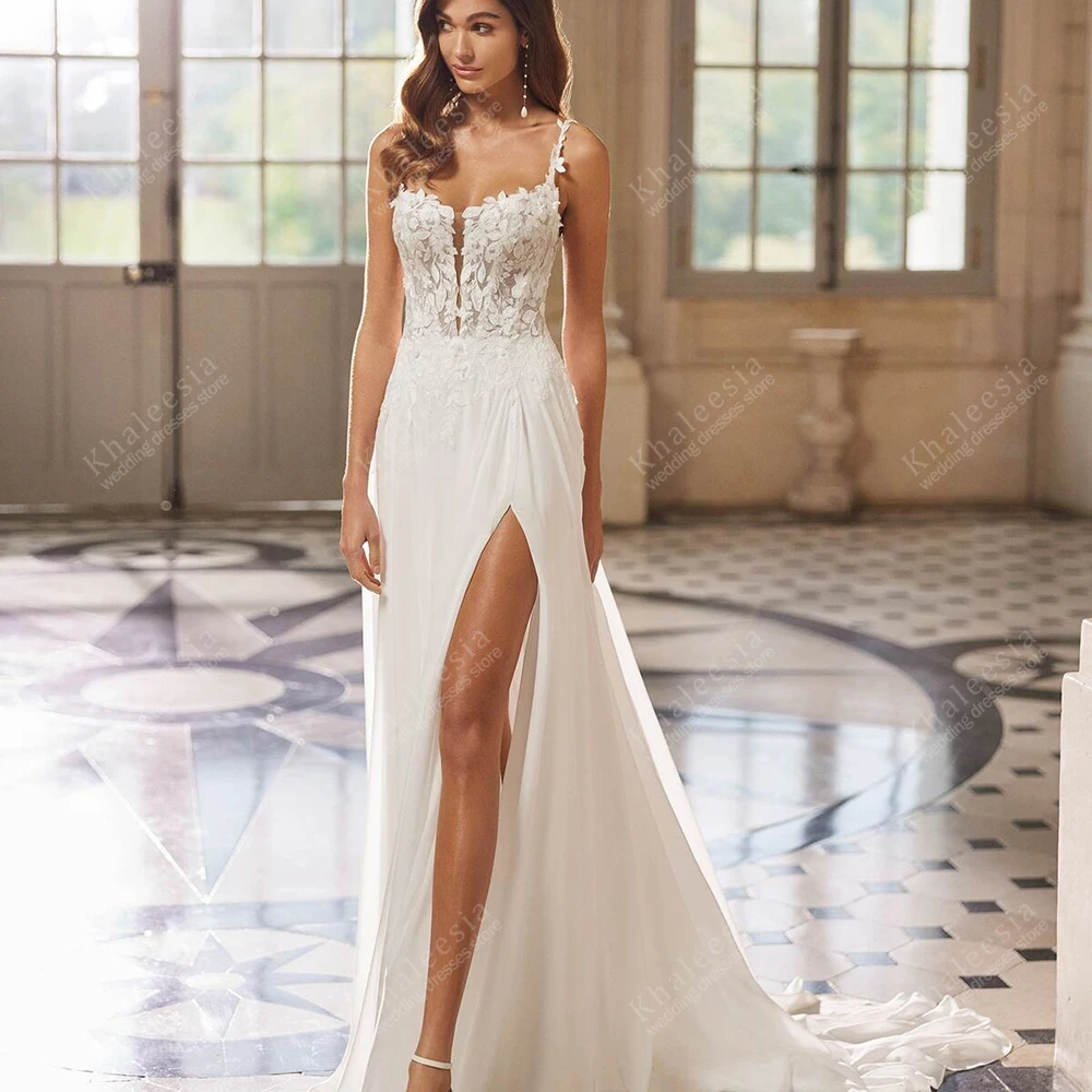 

Vintage Wedding Dresses Graceful Bridal Gowns Lace Appliques Sleeveless Backless Robes Pretty Vestidos De Novia Customized 2025