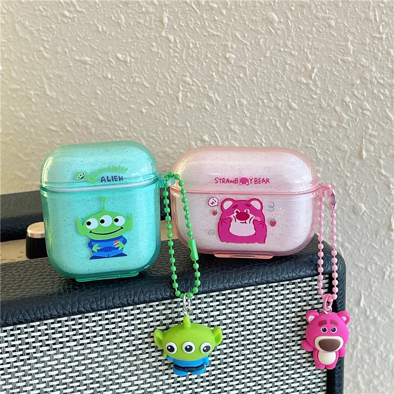 

Мягкие Наушники с героями мультфильма Disney, аниме «инопланетянин», лотсо, куроми, мелодия, для Apple Airpods 1, 2, 3 Pro, защитный чехол с Bluetooth, подарок