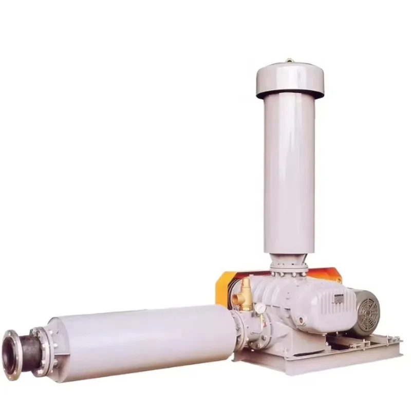 Roots Pump Industriële Blower 3-lob Roots Blower voor rioolwaterzuivering Luchtblazers