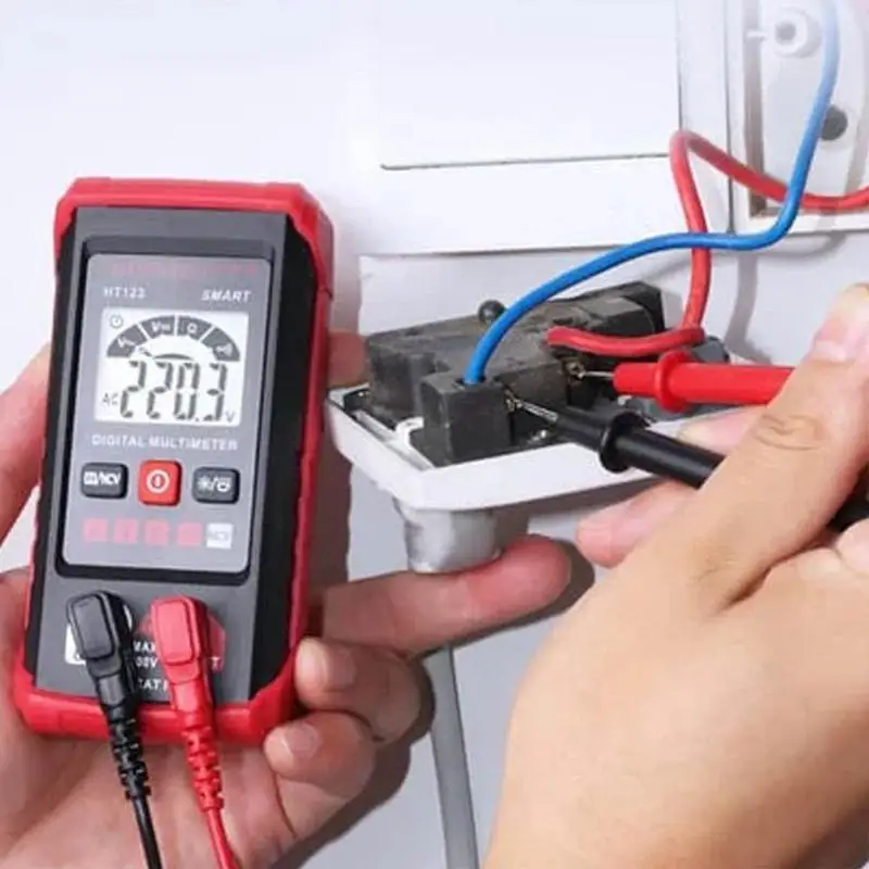 Digital Multimeter Tester Dc Ac Voltage Tester Dc/Ac Voltage Tester Battery Voltage Tester Auto-Ranging Contactless Voltage