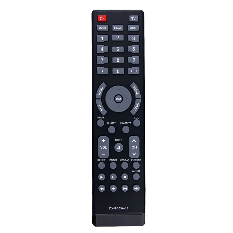 DX-RC03A-13 Replace Remote for Dynex Insignia TV NS-RC03A-13 DX-60D260A13 NS-19E320A13 NS-22E340A13 NS-29L120A13