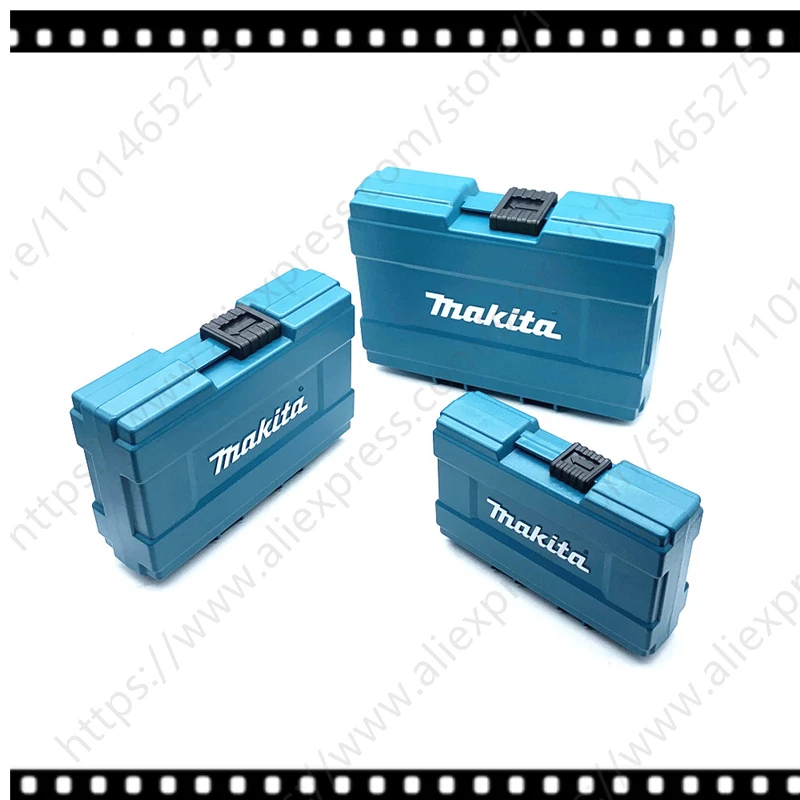 Makita Original Tool Accessories Storage Box Drill Bits Screw Magnet Socket Hardware Parts Home Style Portable Small Case