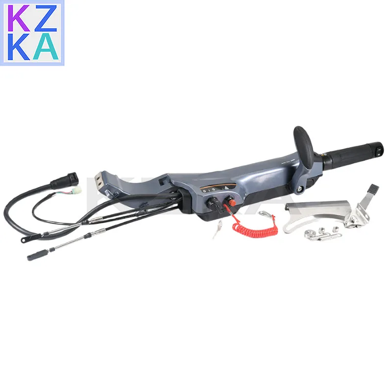 6X4-42102-24-00 HANDLE STEERING ASSY 6X4-42102-24 for Yamaha Outboard Motor 4T F50 F60 F70 F115 6X4-42103-5C Tiller Fitting Kit