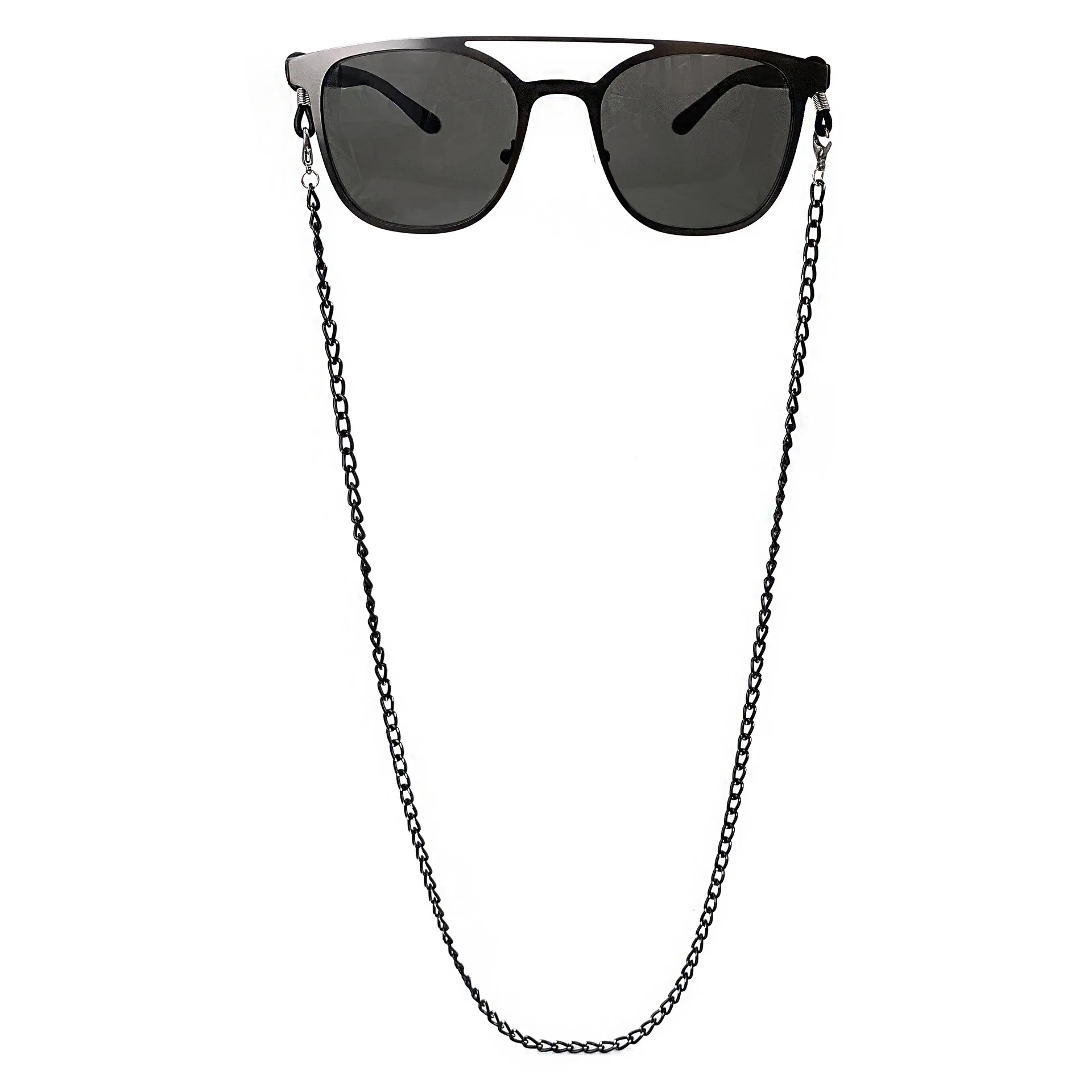 Sunglasses Chain Anti-lost Eyeglass Strap Multiple Styles Metal Link/Snake/Beaded Chain Fashion Trendy Eyewear Accessory Unisex