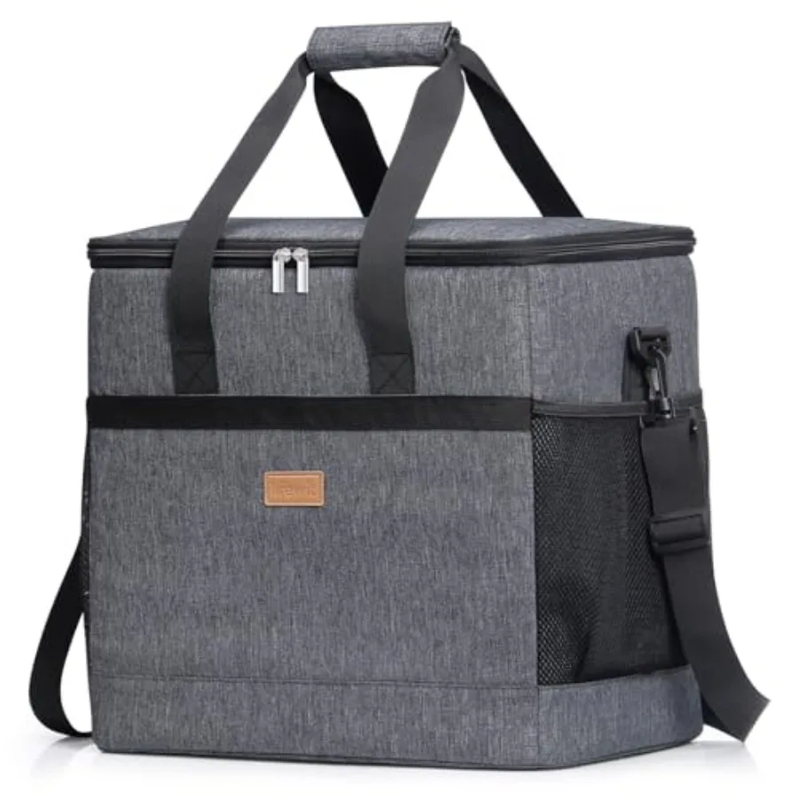 

Cooler Bag 30/50/60 Cans Collapsible and Insulated Large Lunch Bag Leakproof Soft Cooler Portable Tote for Camping/BBQ/Family O