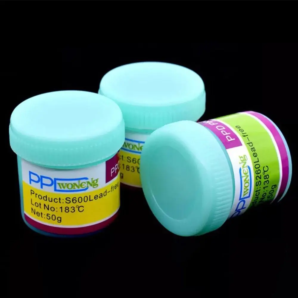 138 183 Degrees Soldering Flux Lead-Free Low Medium Temperature Tin Paste Solder Flux Paste for A8 A9 A10 A11 CPU Chip