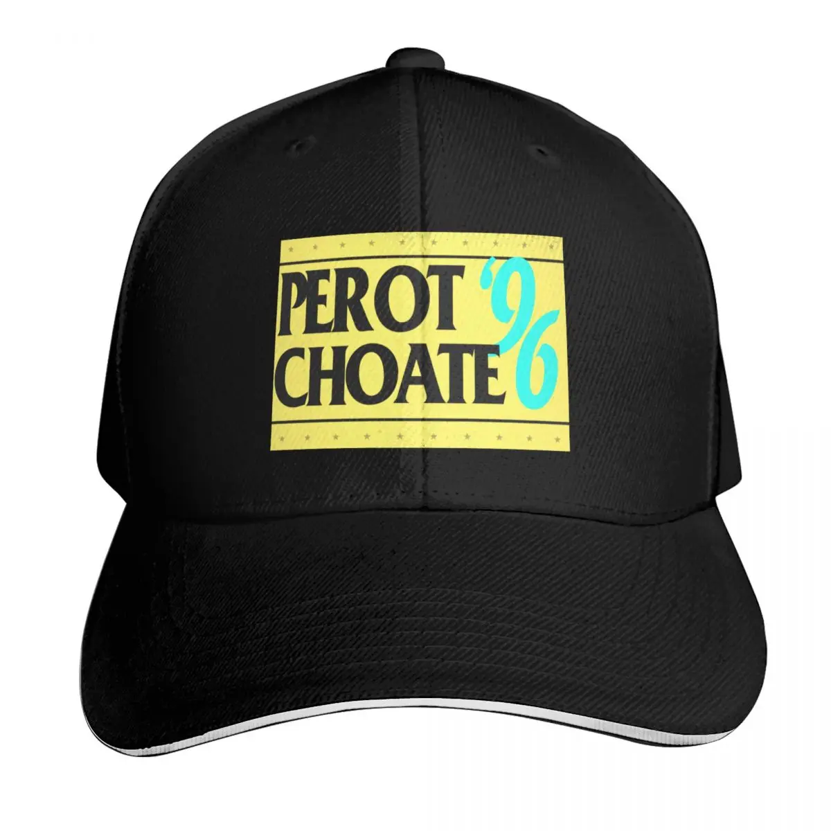 

Inverted Perot Choate 1996 Baseball Cap fishing hat Military Cap Man Ball Cap Luxury man Caps Women Men's