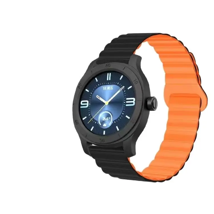 

Silicone magnetic strap+PC case fits the Huawei watch GT Cyber Smartwatch band Wrist bracelet watchband watchstrap