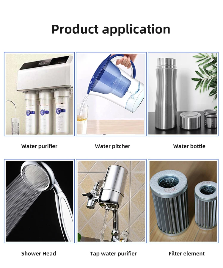 물 정화와 미네랄 여과를 위한 아연 미네랄 필터 볼 필터 재료