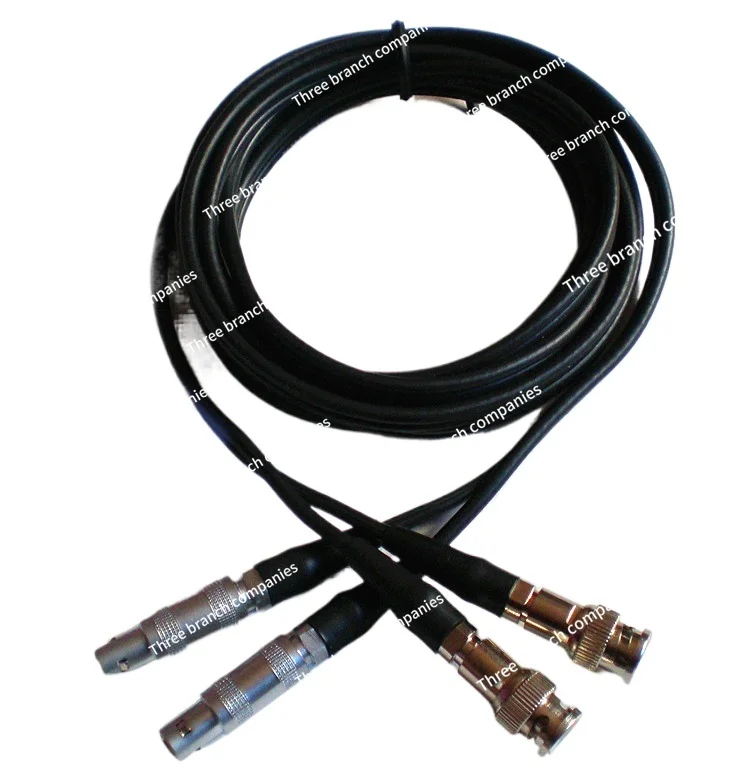 Q9Q9-C5C5 dual crystal probe cable BNC-FFA.00 double row data connection conversion cable