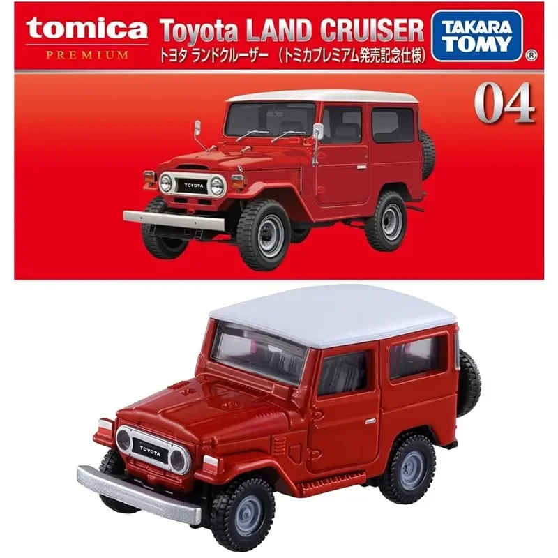 TOMY Toyota LAND CRUISER SUV Alloy Car Diecasts & Toy Vehicles Car Model Miniature Scale Model Car