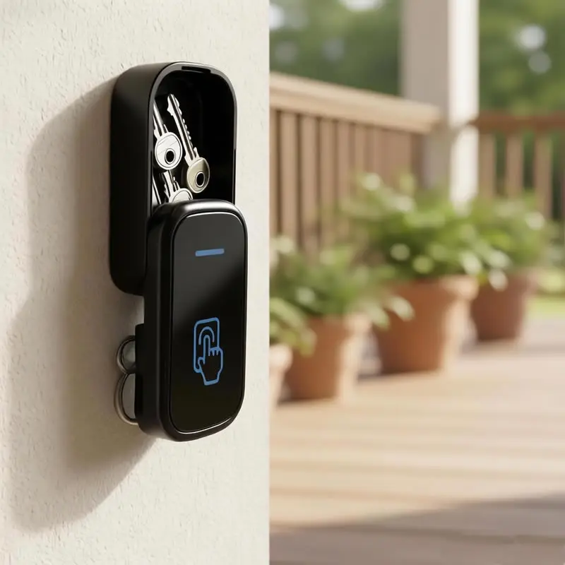 Multi-Function Hidden Key Holder Sight Secret Compartment Key Hider Money Safe Box For Home Office Apartment Spare Keys Safe
