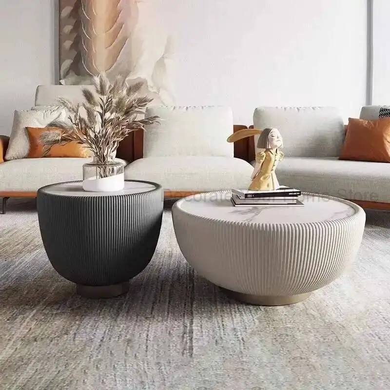 

Mini Coffee Table Sofa Luxury Tray Steel Refrigerator Balcony Side Table Camping Apartamento Arredamento Living Room Accessories