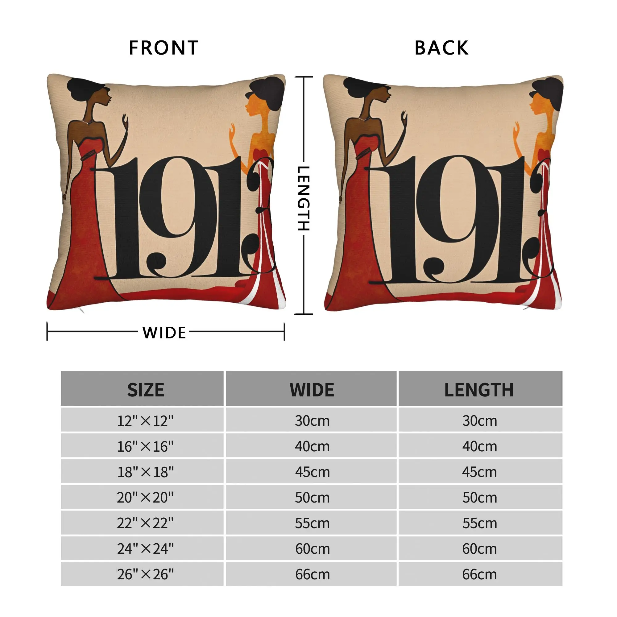 D-Delta Sigma Theta Pillow Cover  Graphic Cushion Cover Fashion Pillow Case For Sofa Home Decor