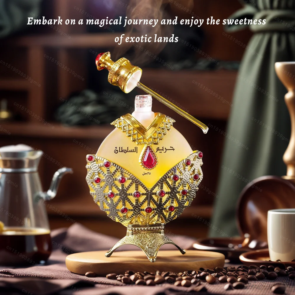 عطر فرمون عربي عطر شرقي ذهبي مركّز عطر منعش عطر زيت طبيعي عطر يدوم طويلاً