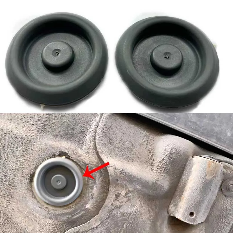 2X Car Chassis Trunk Spare Tire Floor Dust Waterproof Plug For Vw S3 8l Tiguan Passat Bora Polo Lavida Gran Lavida Fasteners