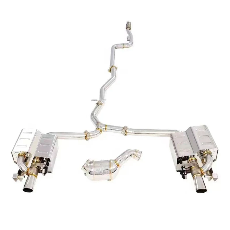 

304 Stainless Steel Exhaust Pipes Catback Exhaust System For Mercedes-Benz CLS300 (C218) 2.0T 2015-2021 Muffler Exhaust