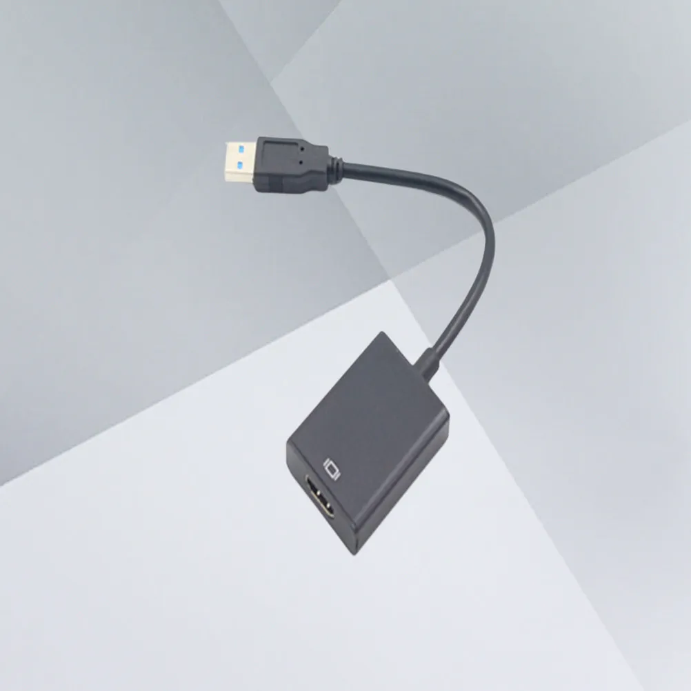 Laptop Adapter For Office Worker USB Video Compact Lightweight 1920x1080p 60HZ Display Converter Computer Mirroring