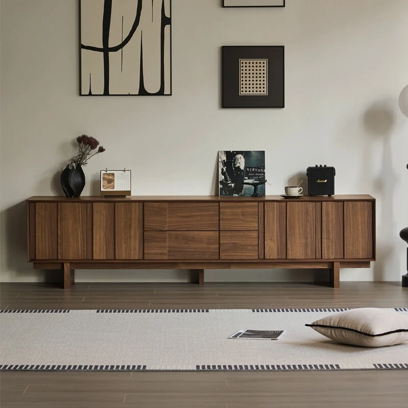 Wooden Display TV Stands Corner Unit Modern Drawers Space Saving Tv Table Living Room Luxury Meuble Rangement Home Furniture