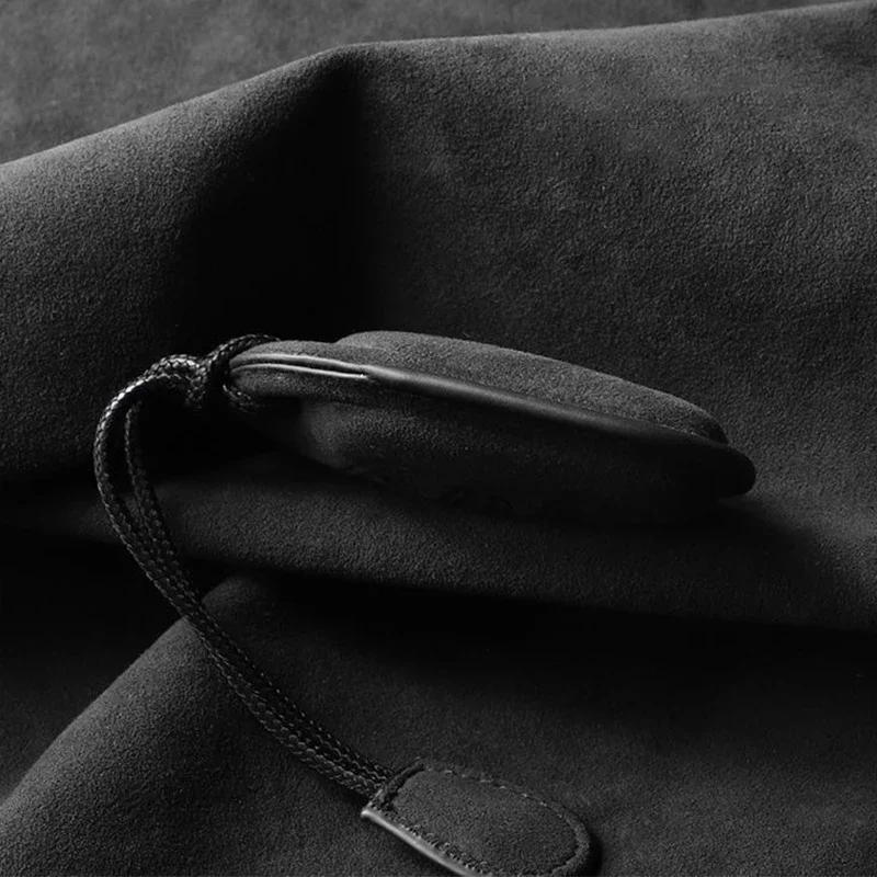 Leather Car Key Case for 2019 2020 Ford Mustang Explorer Edge Fusion Mondeo F150 F250 F350 F450 F550 Fob Suede Auto Accessories