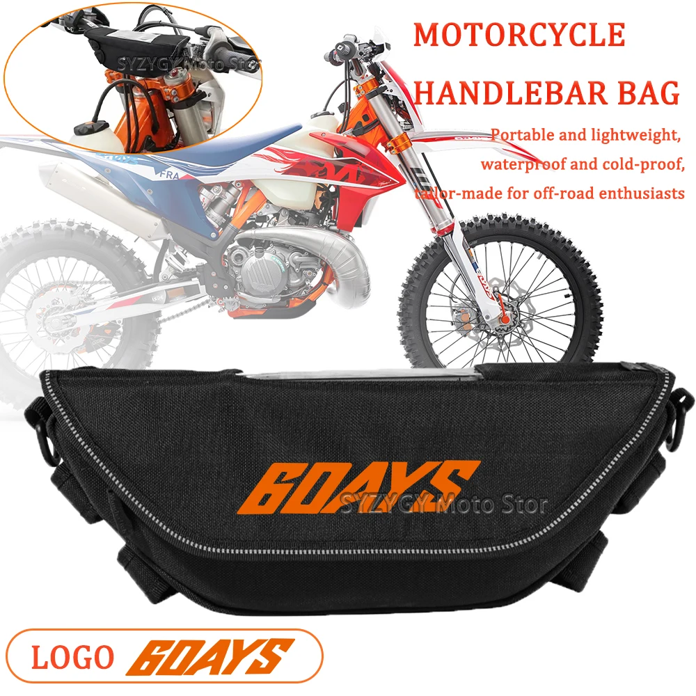 

For EXC XC-W TPI Six Days 2020 2021 2022 Motorcycle Bag Waterproof Moisture proof Dustproof Outdoor Retro Convenient Fashion Bag