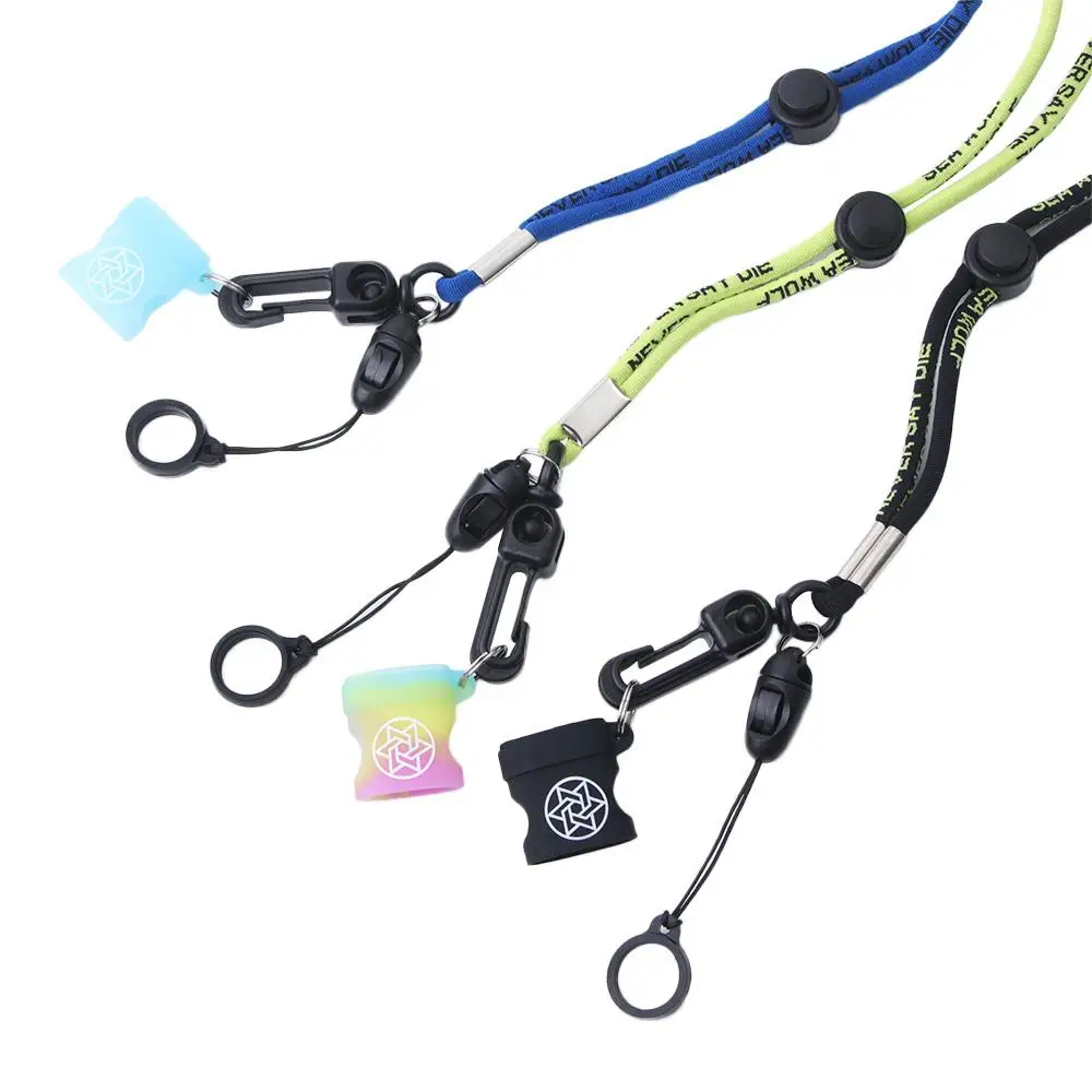 Universal Eicg Accessories Portable Non-slip Anti-drop Vape Necklace Eicg Lanyard Silicone Ring Lanyard Eicg Hanging Ring