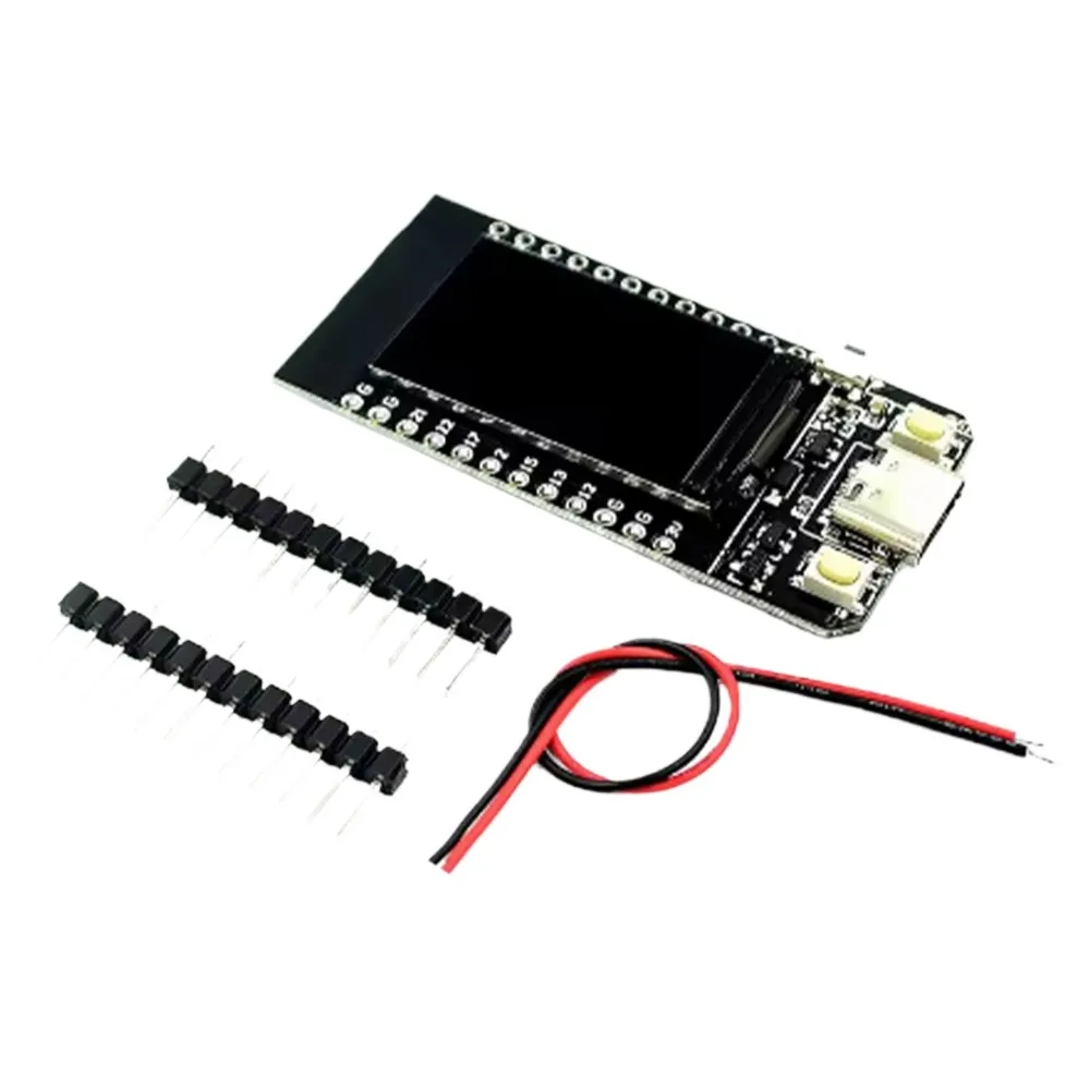 T-Display ESP32 WiFi & Bluetooth Module - 1.14-inch LCD Development Board. For IoT Projects, DIY Electronics.  Easy Programming.