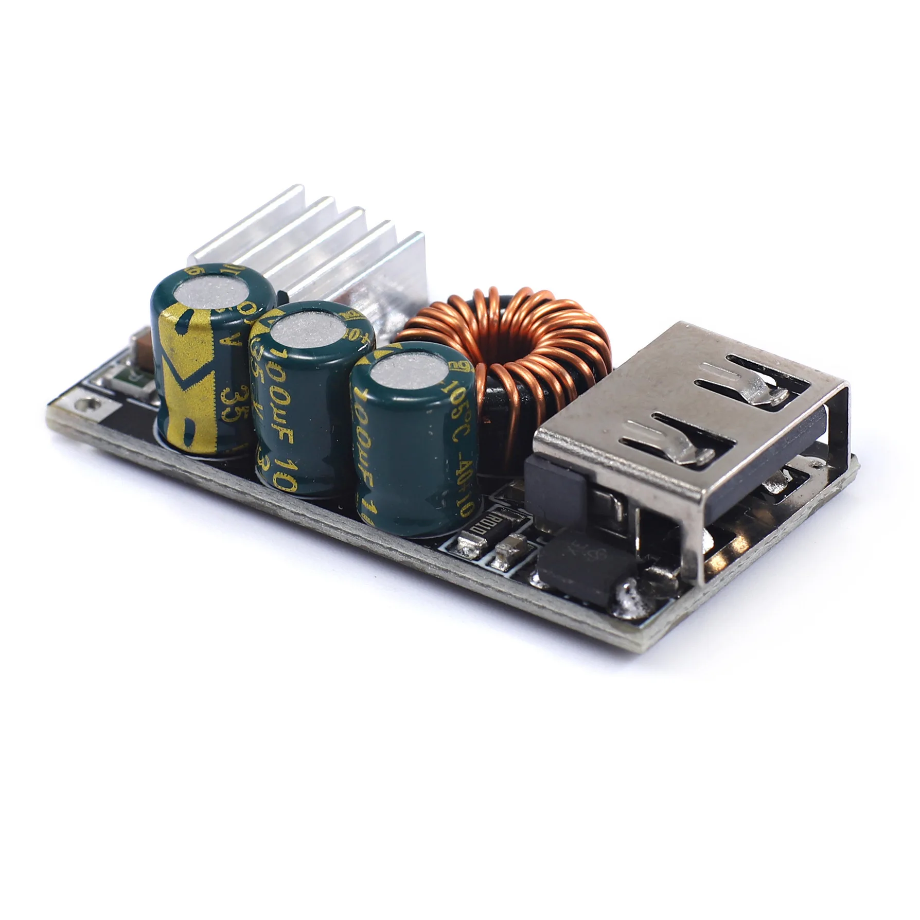 24W Step Down Charging Board DC10-30V to 3-12V Output with USB Interface for Stable Power Delivery in Cars RVs and Portable Gear