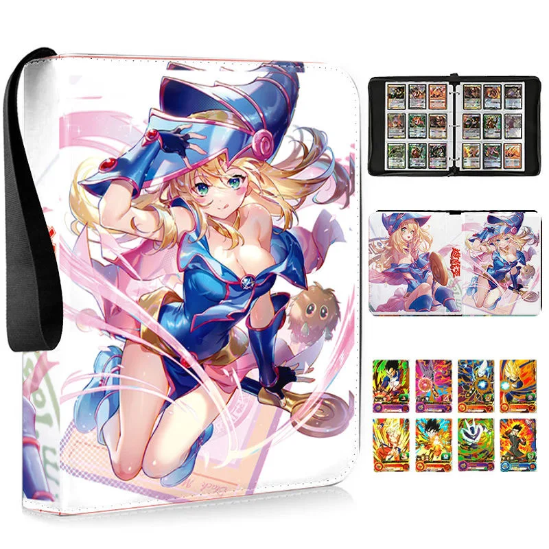 Hot 400 Stück/900 Stück Kartenalbum Buch Anime Yu Gi Oh! Sammelkarten mit Reißverschluss, Spielkarten, Binderhalter, Spielzeug, Fans, Geschenke, Kartenalbum