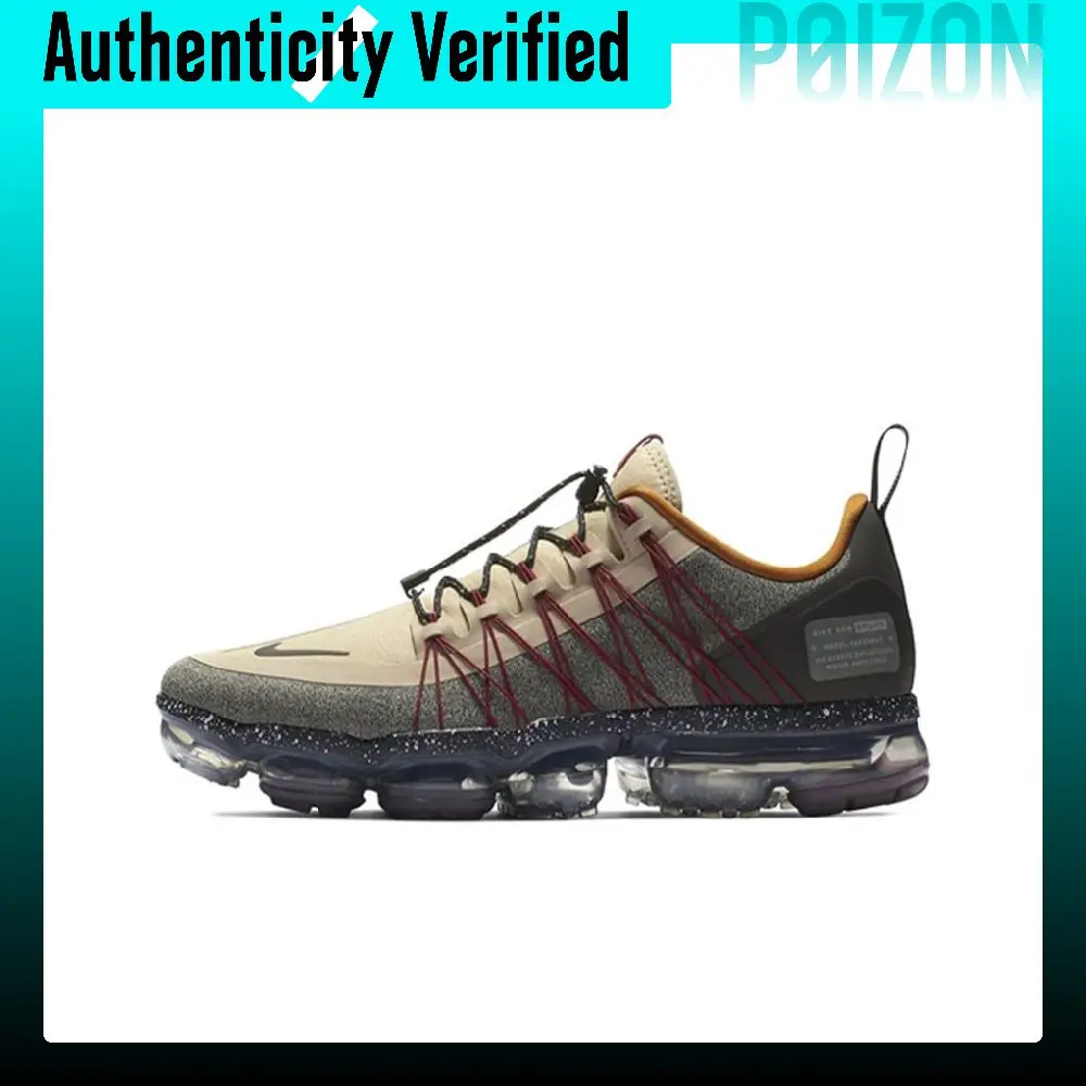 Nike Vapormax Run Running Shoes Men's Low-top Light Yellow AQ8810-200