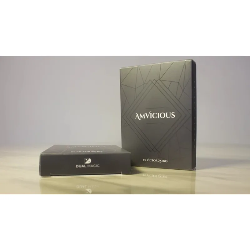 AmVicious par Victor Zatko Gimmick gros plan carte artiste tours de magie jeux débutant magicien Illusions rue accessoires de magie amusant