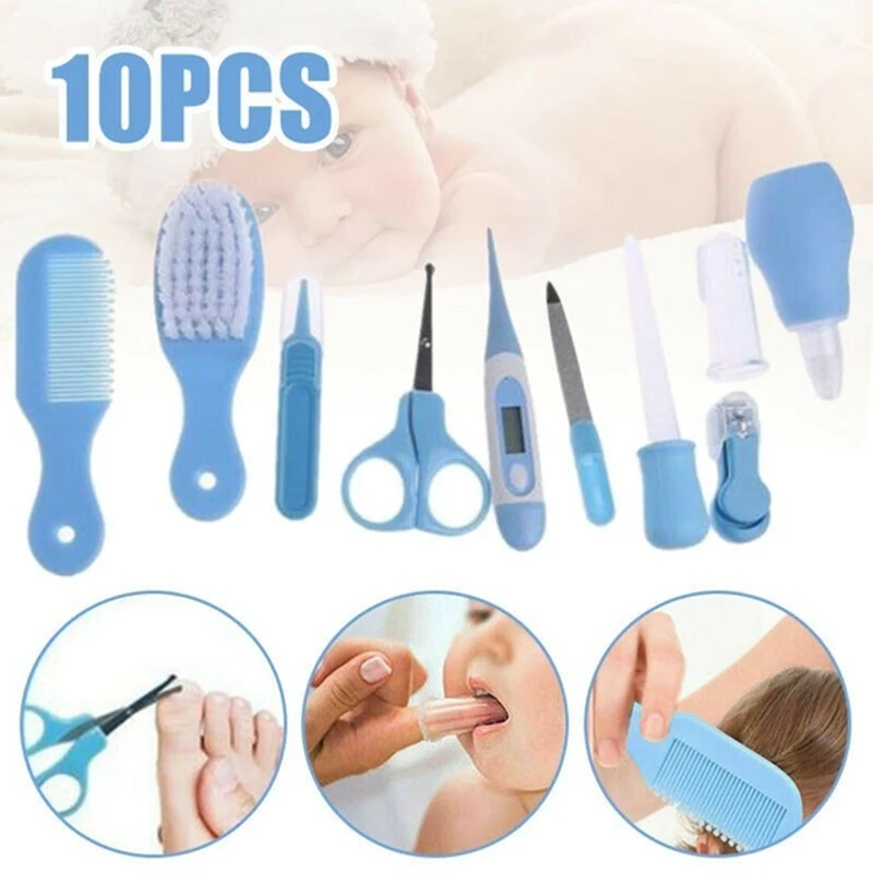 6/8/10/13 PCS Baby Newborn Health Care Kit Grooming Set Baby Toiletries baby items for newborns essentials baby care