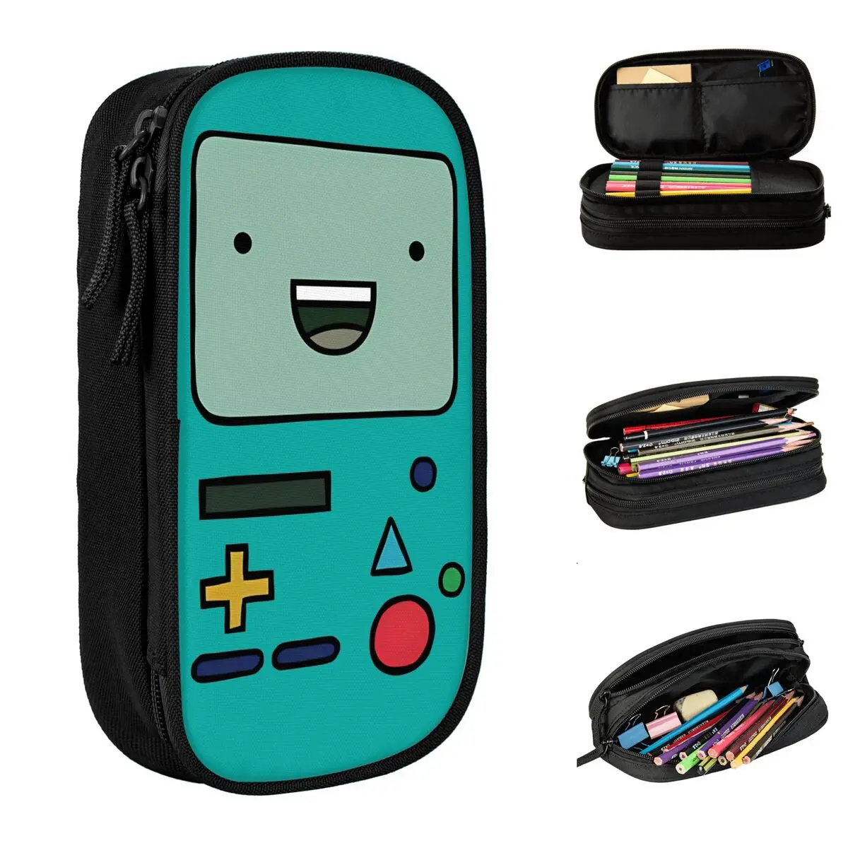 BMO Adventures Time Pencil Case Classic Cartoon Pen Holder Pencil Bags Student Big Capacity School Supplies Gift Pencil Box