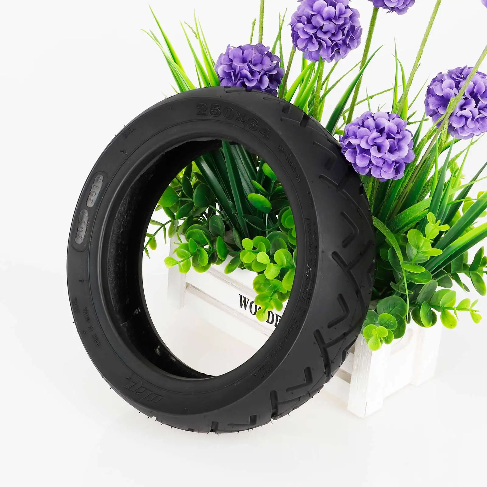 ULIP 250x64--250x54Highway Vacuum Tire 10 Inch Tubeless Tire With 2Valve For Xiaomi 4 Ultra Electric Scooter Tyre Accessories