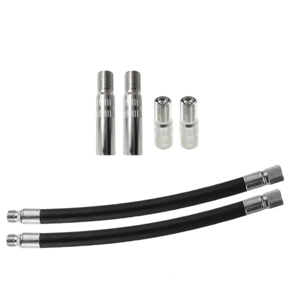 160mm Nozzles Inflation Valve Inflation Tools Scooter Valve Adapter Compact And Portable Design Comprehensive Nozzle Set