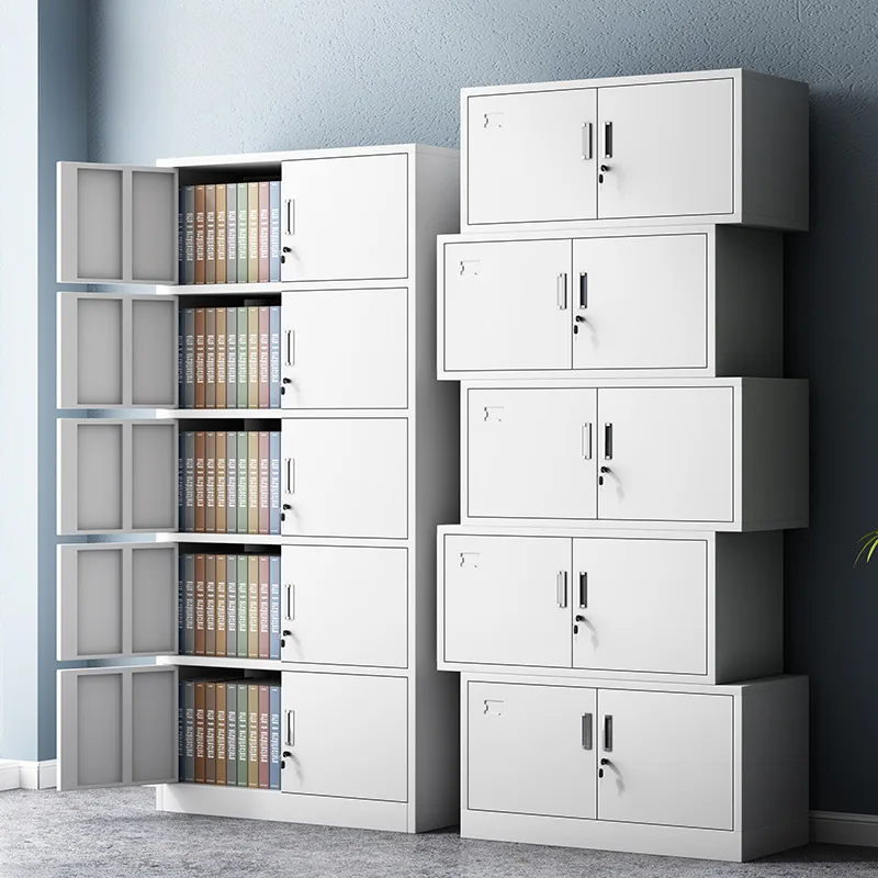 Section 5 File Cabinet Voucher Financial Accounting Storage Office Locker Split Cabinet Iron