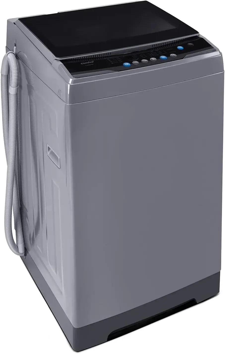 Comfee' 1.6 Cu. Ft Draagbare Wasmachine, 11Lbs Capaciteit Volautomatische Compacte Wasmachine Met Wielen, 6 Wasprogramma 'S Wasserij