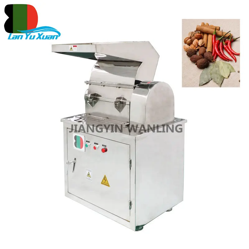 WLS Cheap Price Chaga Mushoom Pumpkin Spice Food Pharmaceutical Coarse Crusher Grinder Pulverizer Machine