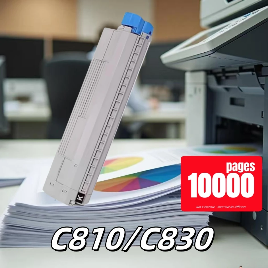 

Тонер-картридж DMYON для принтеров OKI C810 C810N C810DN C810CDTN C830 C830N C830DN, черные и цветные тонер-картриджи