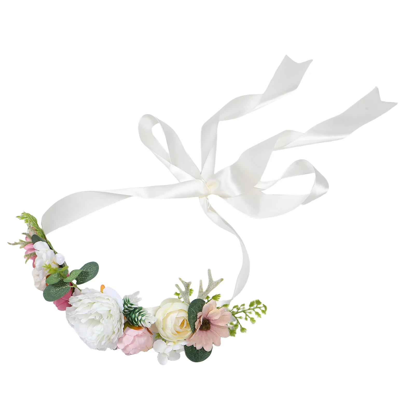 

Floral Maternity Waistband Adjustable Pregnancy Sash Belt For Shower Mom To Be Gown Woodland Flower Belly Band Vintage Boho