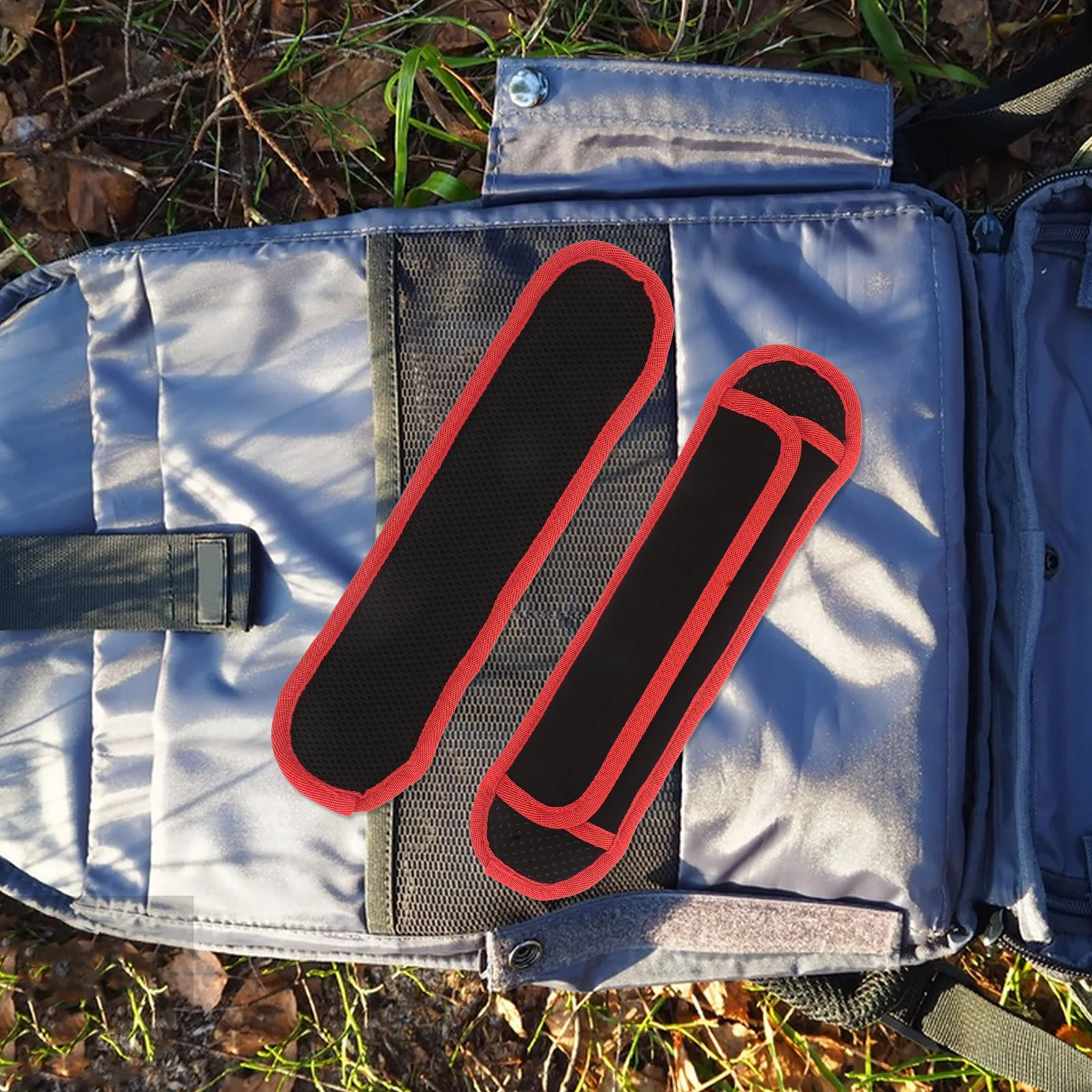 

2Pcs Universal Shoulder Pad Detachable Non-Slip Breathable Comfortable Strap Cushion for Backpack Hiking Strap