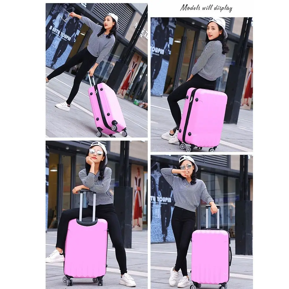 Universal Wheel Travel Suitcase Lightweight ABS Password Trolley Case Wear-resistant Boarding Luggage Fashion Rolling Luggage